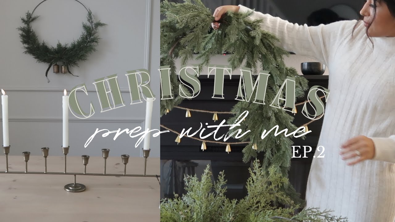CHRISTMAS PREP WITH ME || Setting Up My Tree, Unboxing Last Years Decor + This Year Decorating Plans