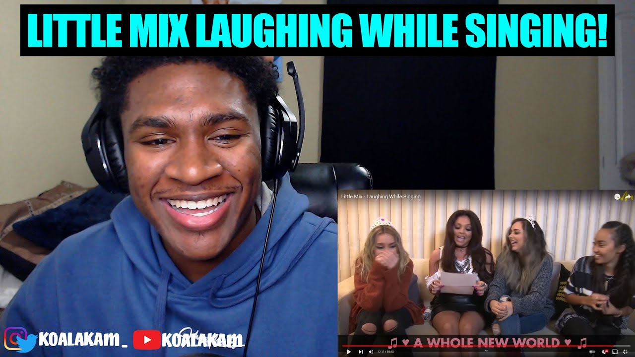 Little Mix Laughing While Singing (REACTION!)