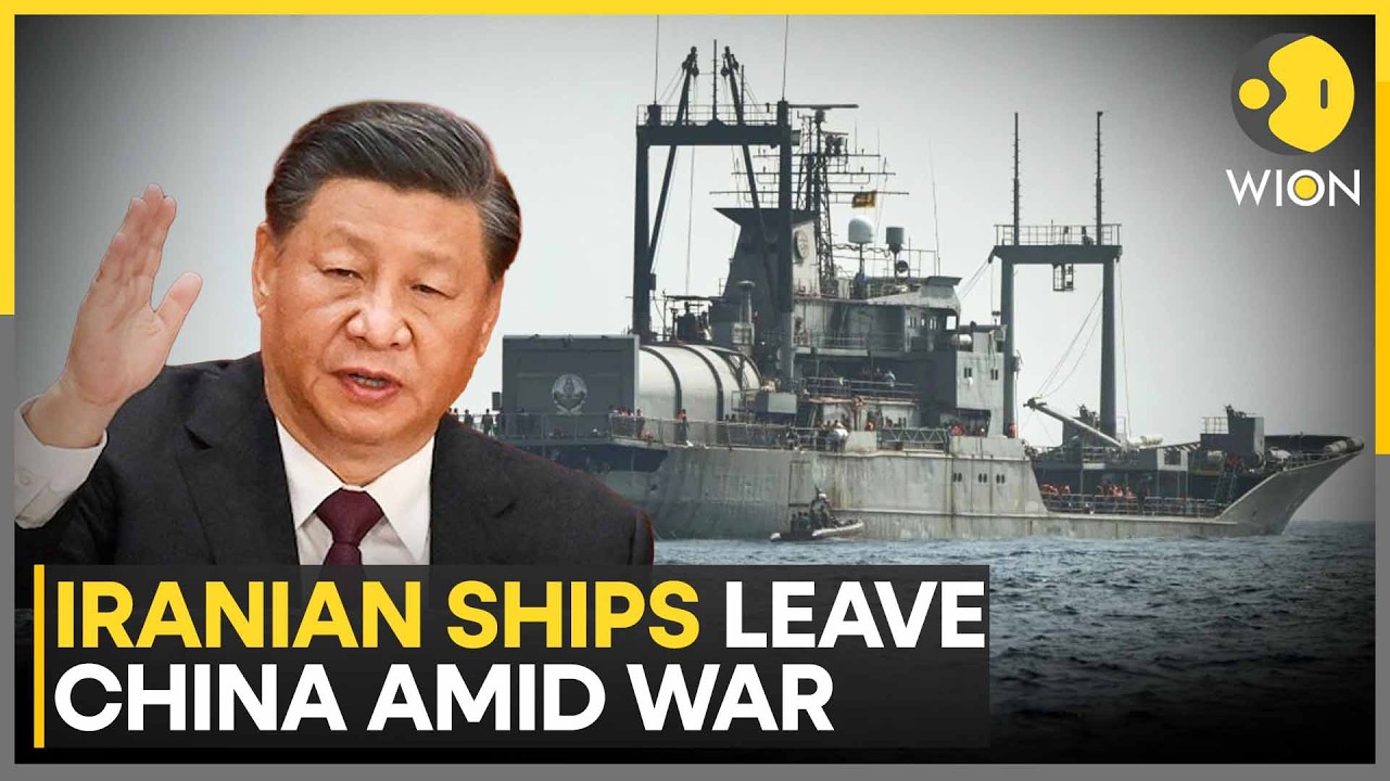 US-Iran War: Two Iranian Ships Depart Gaolan Port In China's Zhuhai | WION