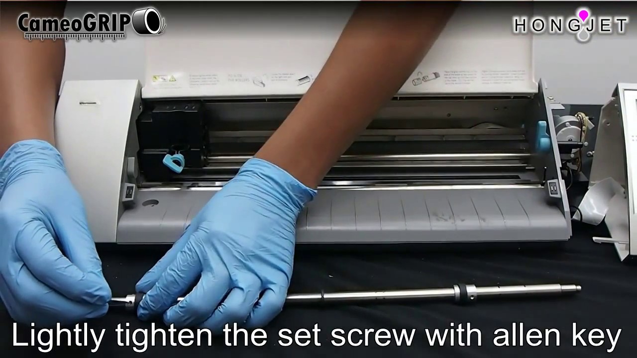 How To Replace Your Cameo Rubber Roller (CameoGRIP) #HongjetTutorials