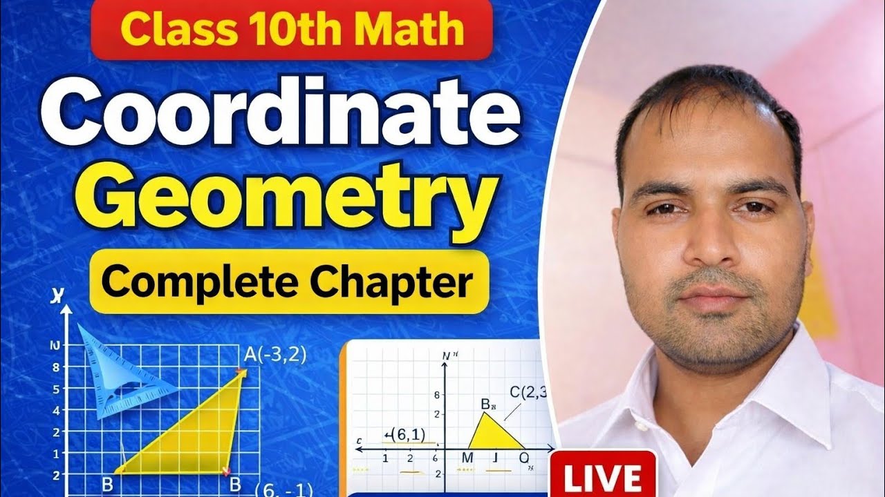 निर्देशांक ज्यामिति 10th  math BSEB Board by- Ravi Ranjan Kumar