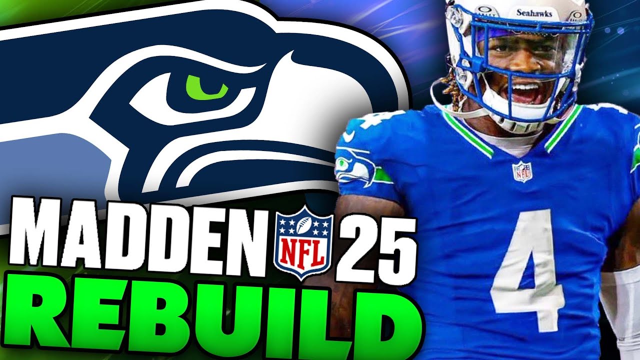 Jalen Milroe Seattle Seahawks Rebuild! Madden 25 Franchise