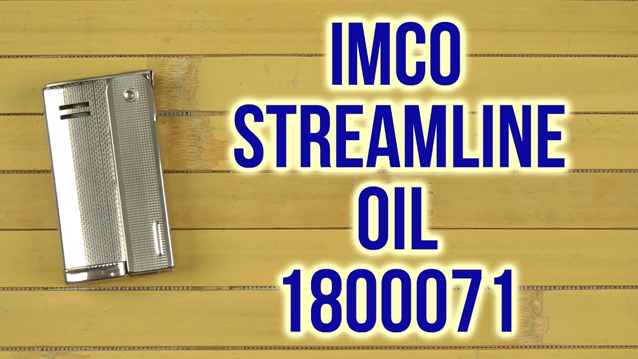 Распаковка Imco Streamline Oil Nickel Classic 1800071