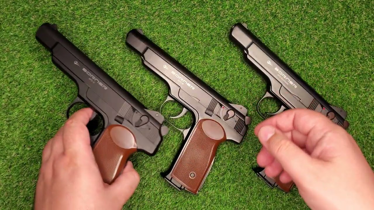 Пневматический пистолет АПС Стечкин Gletcher APS / BORNER APS Blowback