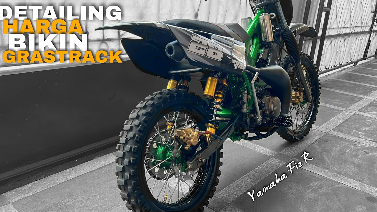 BIAYA MODIFIKASI YAMAHA FIZ R JADI TRAIL YZ 85 | Low Budget