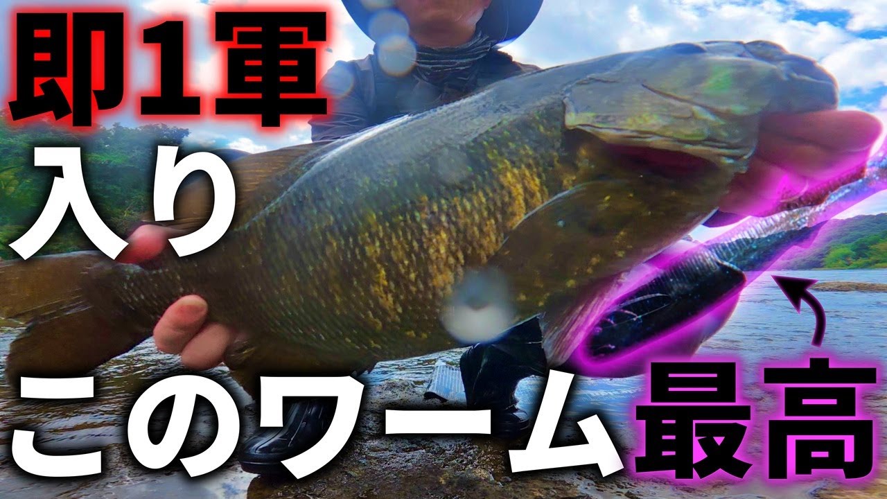 全然釣れない日でもすぐ釣れた！ずっと使いたかった期待のワーム【バス釣り】【釣れるワーム】【おすすめ】