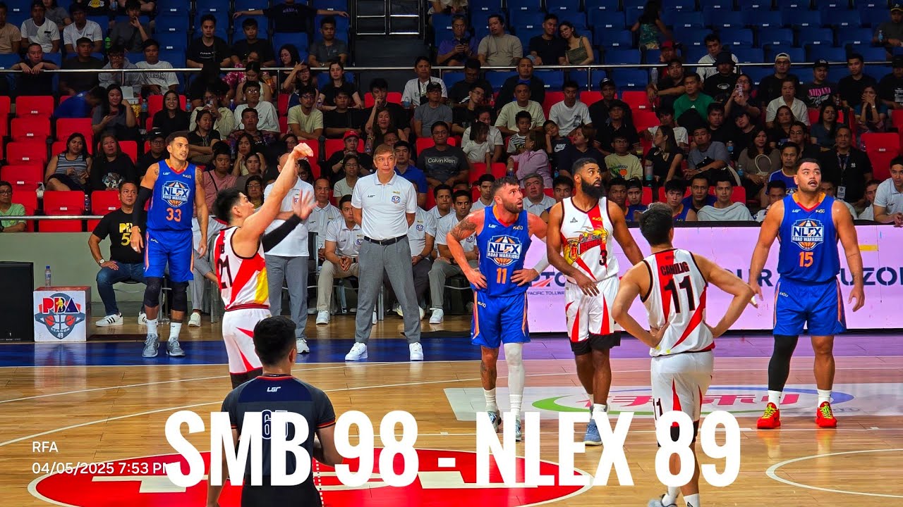 San Miguel BEER 98 won over NLEX 89