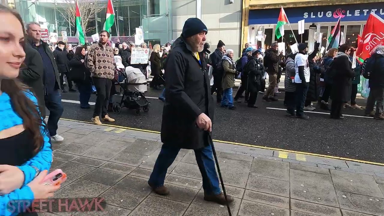 Leeds Pro-Palestine protest (31st Jan 2026) 