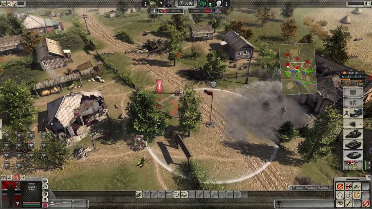 Men of War Assault Squad 2 multiplayer 3v3   Assault Zones  #65