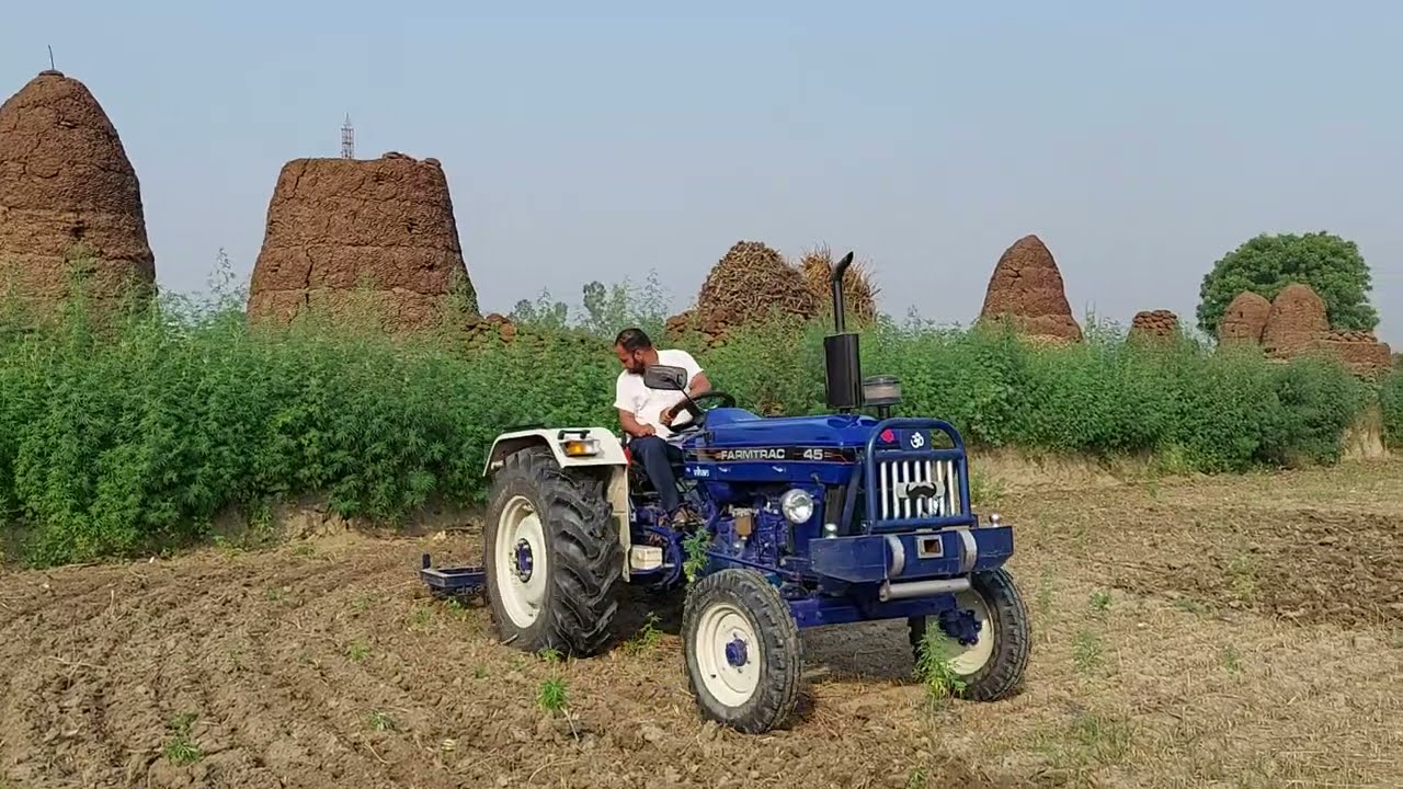 2018 model 45 farmtrac tractor