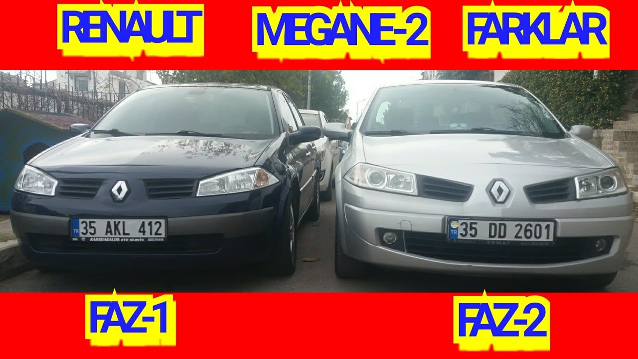 #Megane2 #Faz1 ve #Faz2 #Arasındaki #Farklar #Nedir #RENAULT #MEGANE #RenaultMegane2 #RenaultMegane