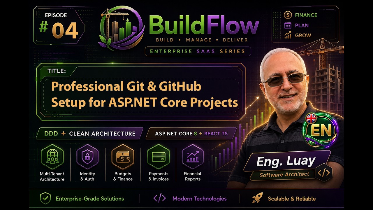 BuildFlow #4 | Git & GitHub: Building a Professional Repository from Day One-EN