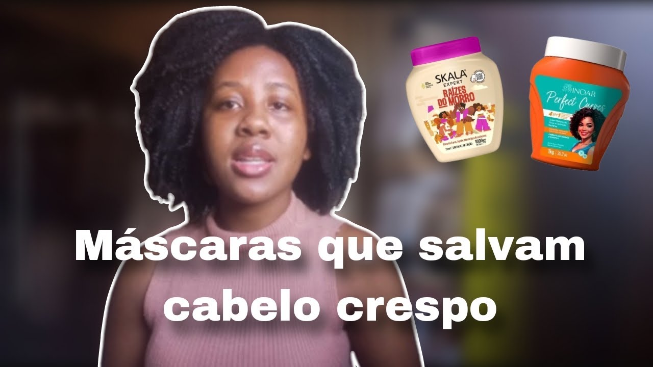 Máscaras que salvam cabelo crespo