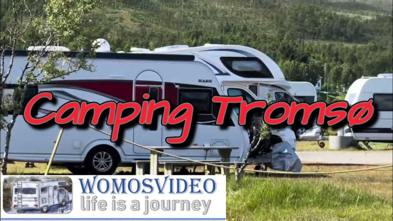 Camping Troms&oslash;. Skittenelv