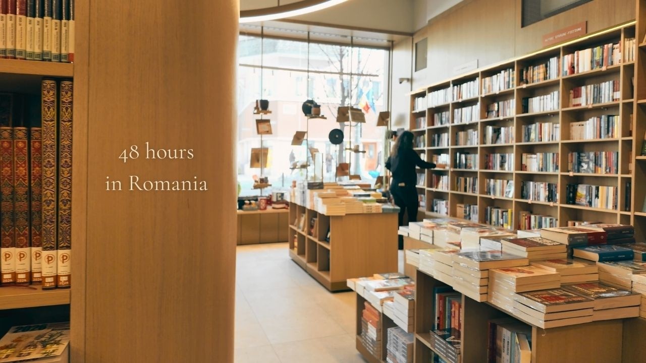 48 Hours in Romania | Snow, Bookshops & a Birthday in Cluj-Napoca
