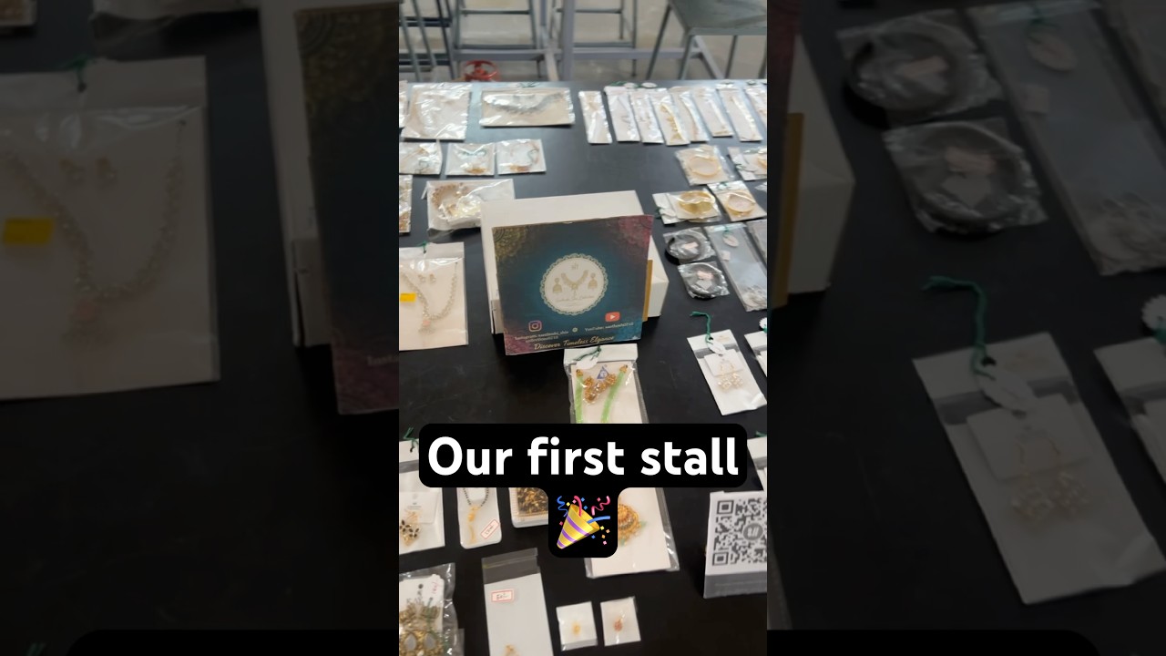First outdoor stall at a college 
