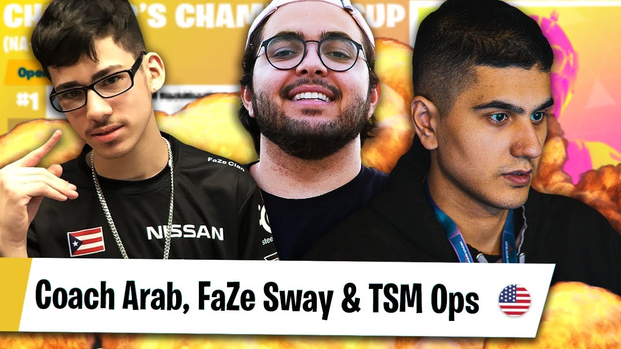 I Played a Cash Cup w/FaZe Sway & TSM Ops
