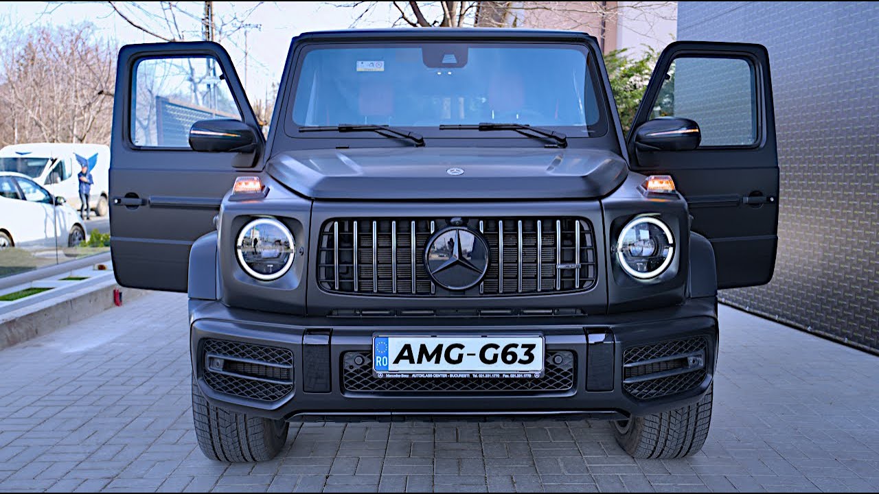 NEW Mercedes AMG G63 2024 - Amazing Exhaust Sound