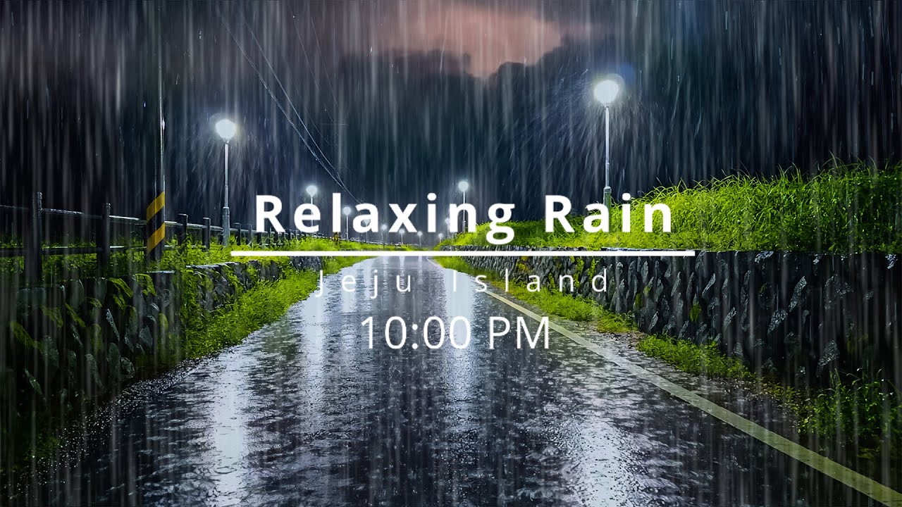 Sleep Faster Tonight with Soft Rain on Quiet Street with Thunder | Rain ASMR to Cure Insomnia