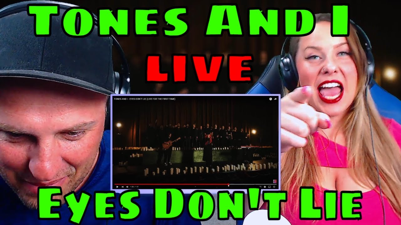 REACTION TO Tones And I, Eyes Don't Lie | THE WOLF HUNTERZ REACTIONS