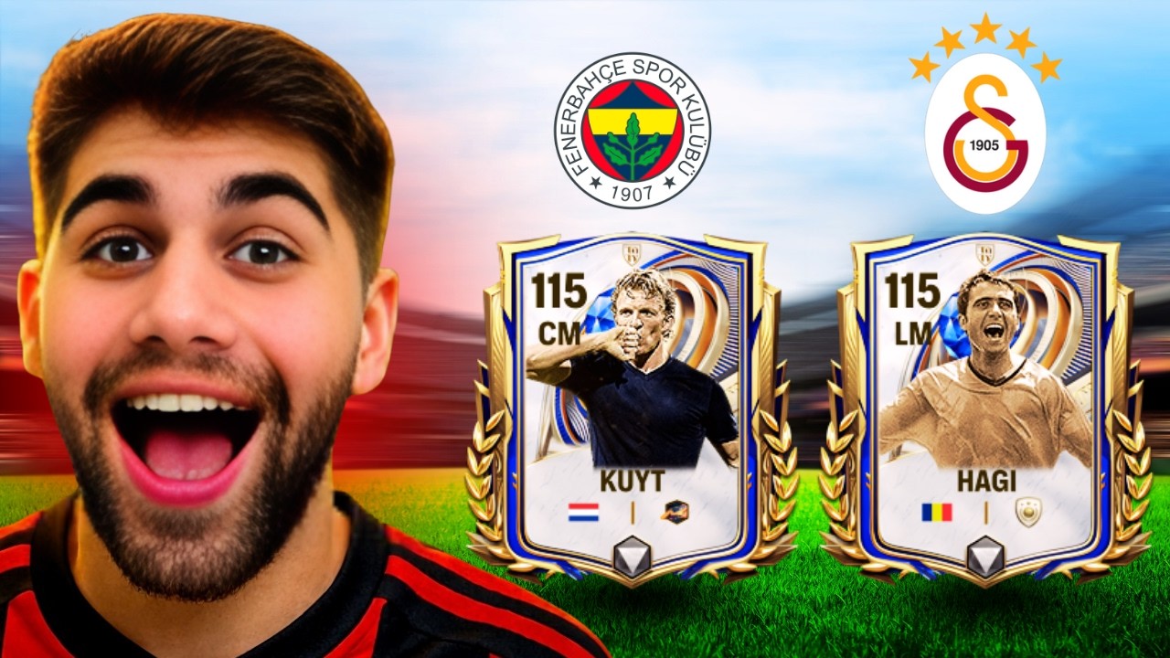 SÜPERLİKTE OYNAMIŞ İKONLARLA KADRO KURDUM! FC Mobile