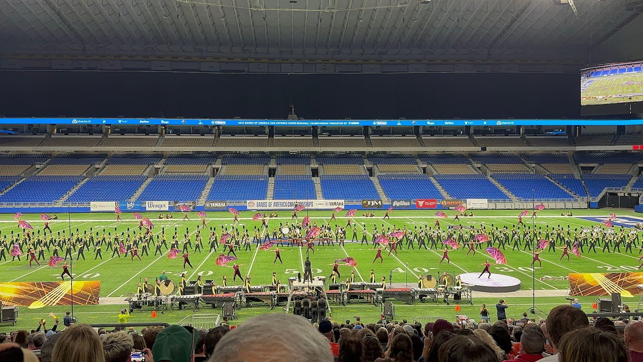 2023 Vandegrift High School Marching Band & Vision Dance Company “Spotlight” San Antonio BOA Prelims