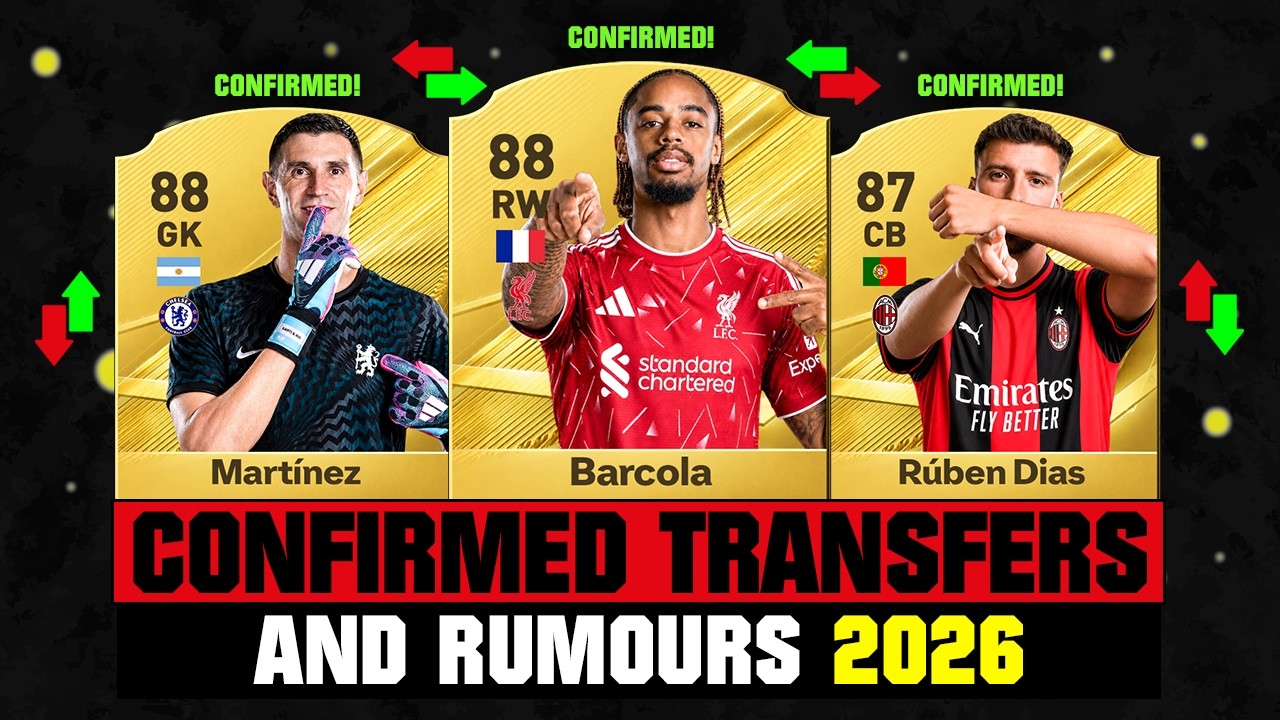 FIFA 27 | NEW CONFIRMED TRANSFERS & RUMOURS! 🚨🔥 ft. Barcola, Martinez, Ruben Dias... etc