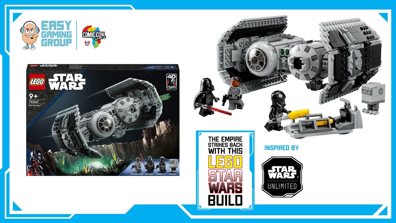 #LEGO | #STARWARS | TIE Bomber Build Video | 75347 | #starwarsunlimited