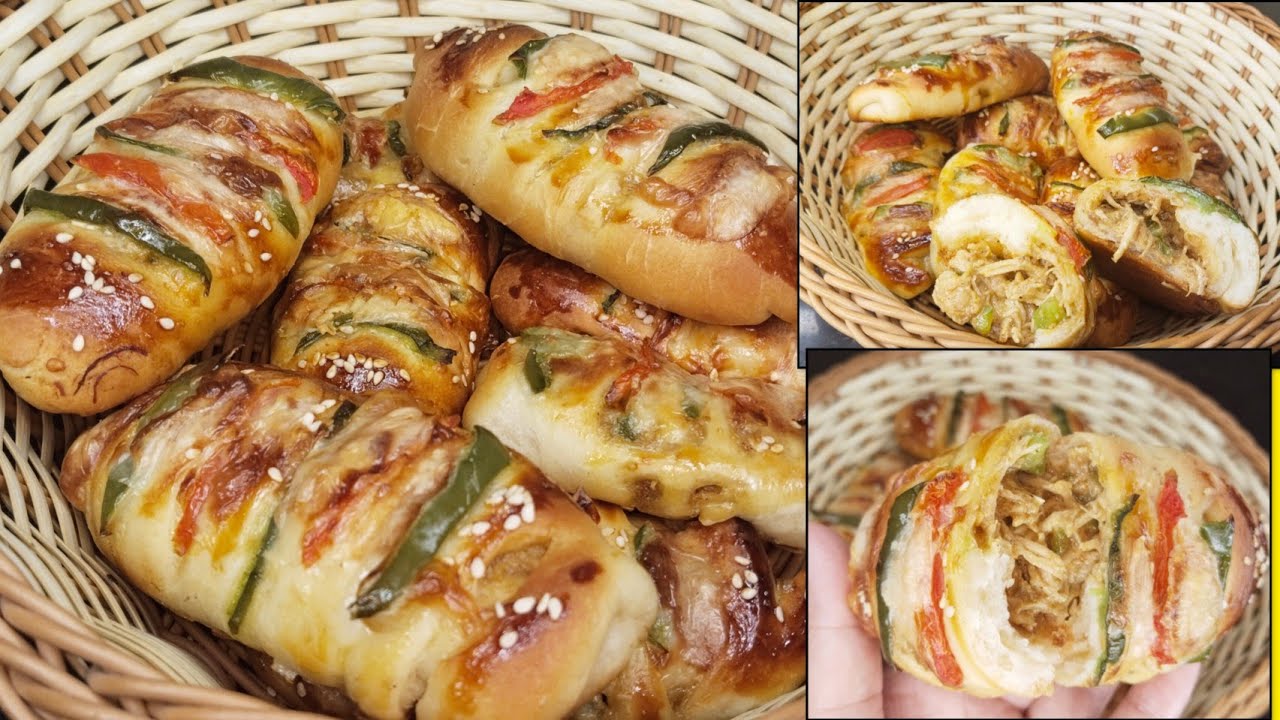 Delicious Creamy Chicken Bread, Stuffed Bread For Iftar, Perfect Ramadan Iftar Snaks