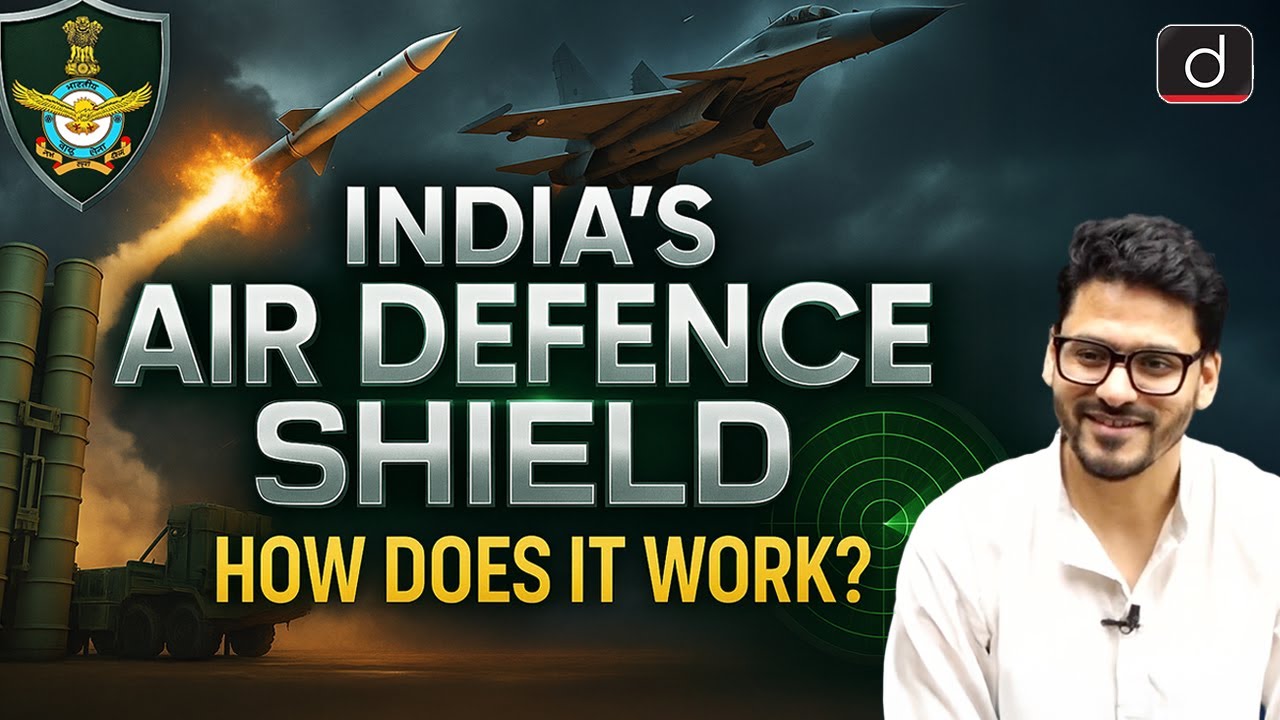 India's Advanced Air Defence System | Air Defence Technologies Explained| UPSC | Drishti IAS English