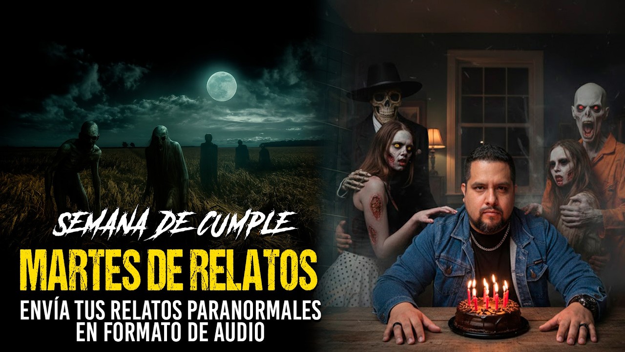 MARTES DE RELATOS [SEMANA CUMPLEAÑERA]💀VERANO ESPELUZNANTE💀 | Relatos en VIVO - Live Aterrador