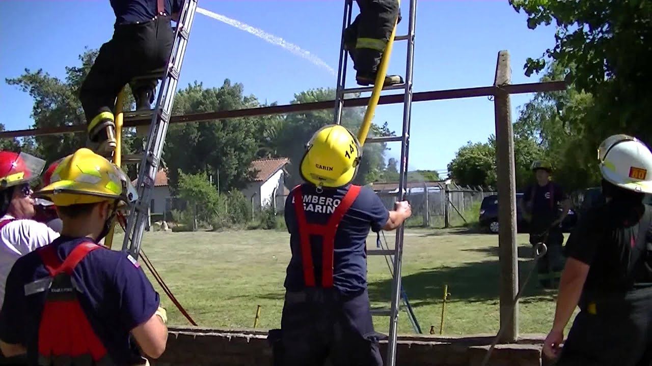 BOMBEROS BARADERO - CURSO ESCALERAS