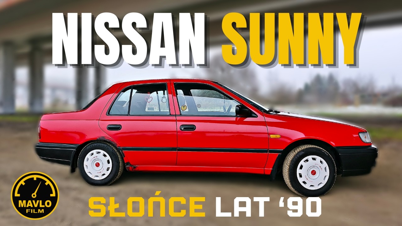 NISSAN SUNNY – Słońce lat ’90, które ZNISZCZYŁO KONKURENCJĘ!