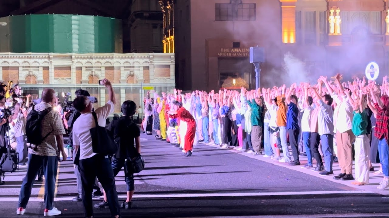 【USJホラー・ナイト2023】ハロウィーン・ホラー・ナイト Ado 新曲「唱」ゾンビ・デ・ダンス　先行体験プレスプレビュー（4K HDR 60fps）2023/9/6