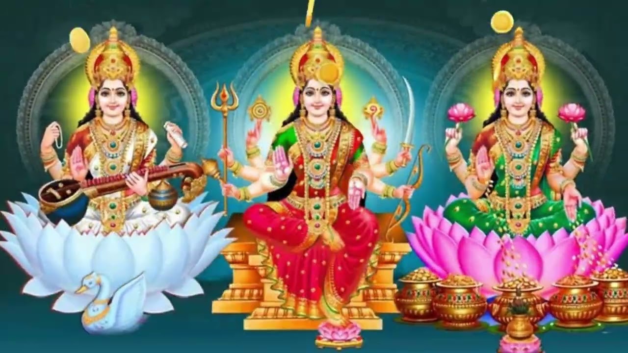 Powerful Devi Mantras | Maa Lakshmi Durga Saraswati | Wealth, Success & Protection