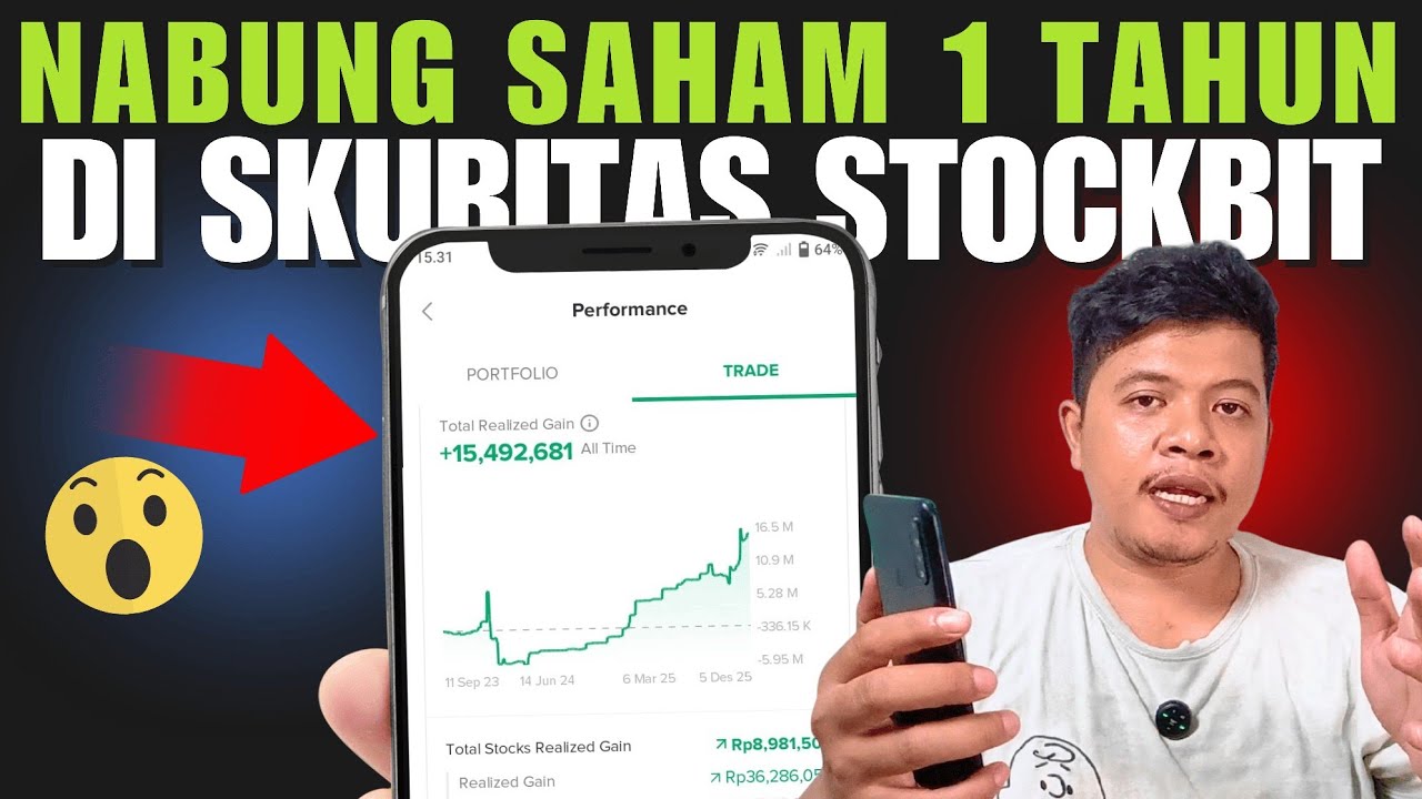 Honest Review⁉️ Results of Saving Stocks for 1 Year at Stockbit Securities!