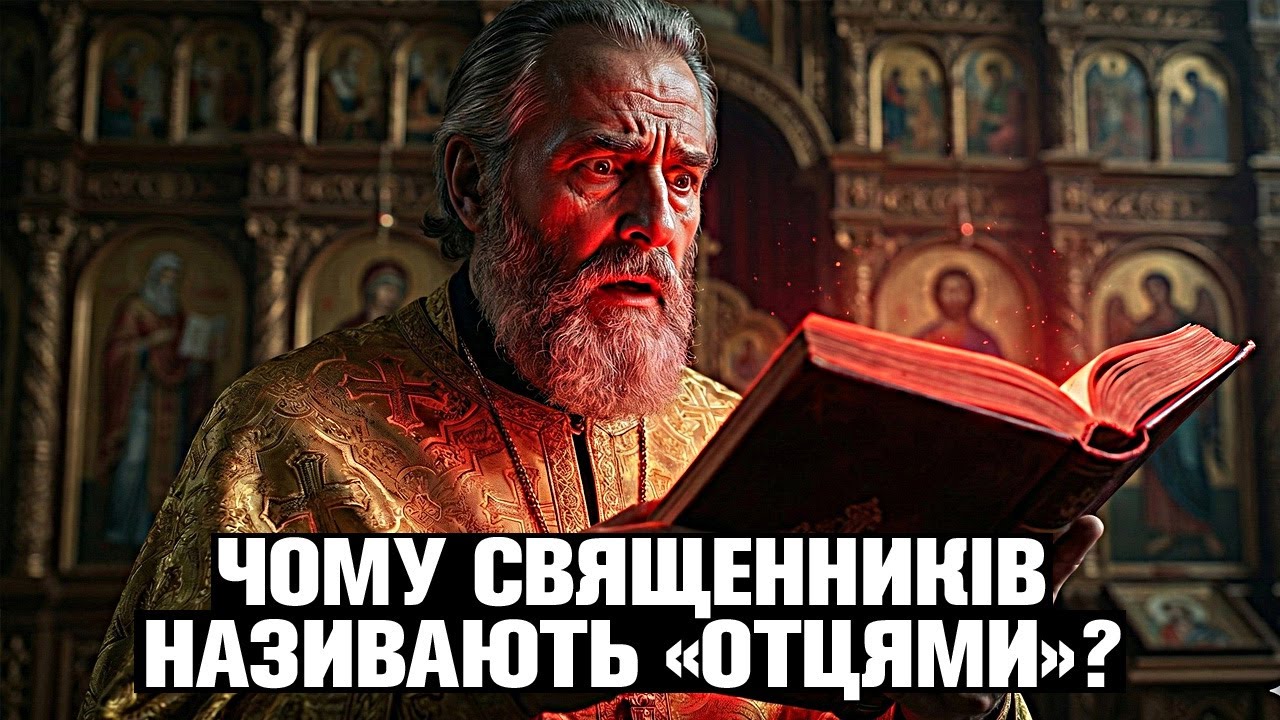 ЧОМУ МИ НАЗИВАЄМО СВЯЩЕННИКА "ОТЕЦЬ", ЯКЩО В БІБЛІЇ ЦЕ ЗАБОРОНЕНО? 📖 РОЗГАДКА ПРОТИРІЧЧЯ! 🤓 +