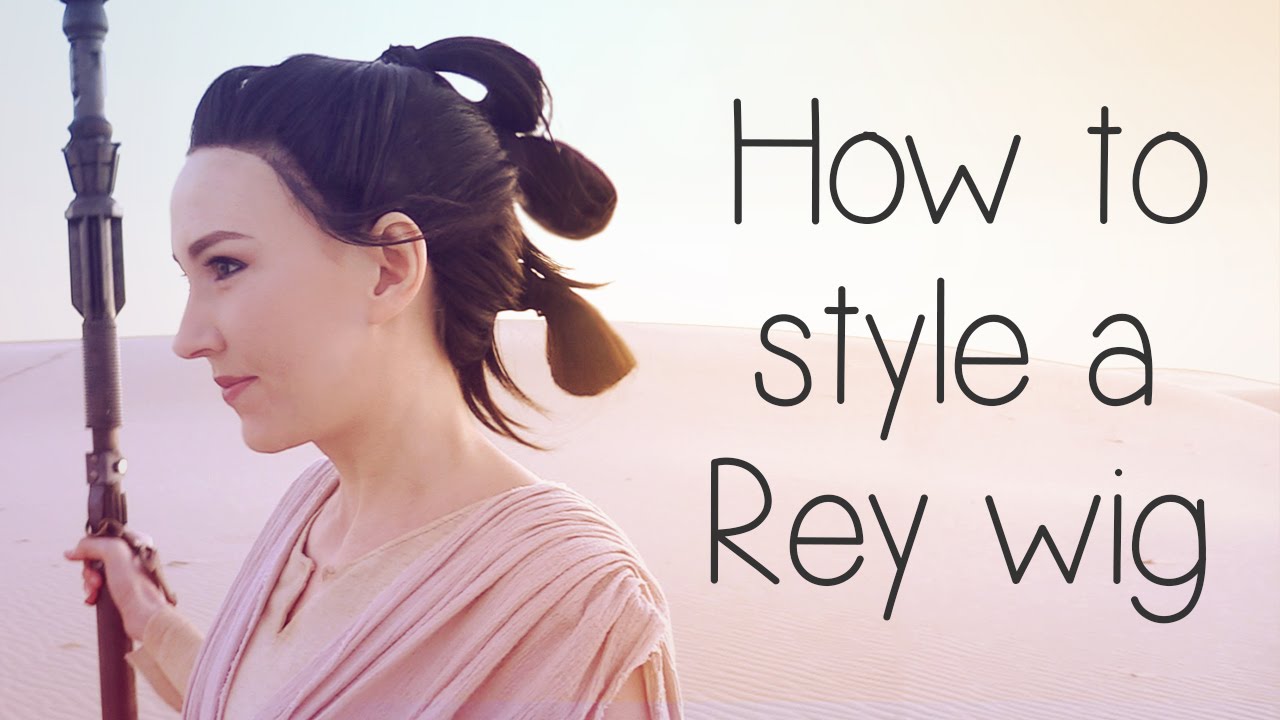 How to Style a Rey Wig (Star Wars) - Atelier Heidi