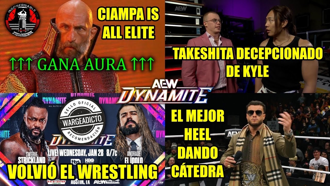AEW Dynamite 28 de Enero de 2026 - Podcast Picante by Warge