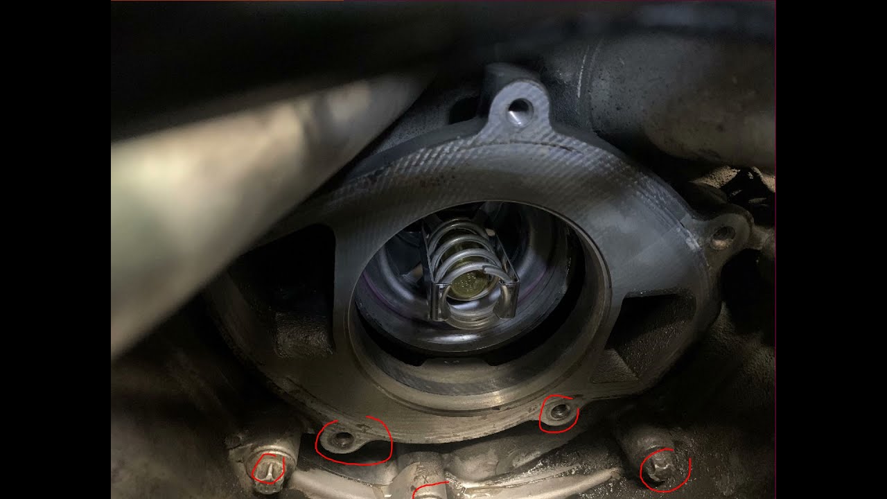 How to Replace the Thermostat on a Porsche Cayenne 957 S Without Removing the Intake Manifold