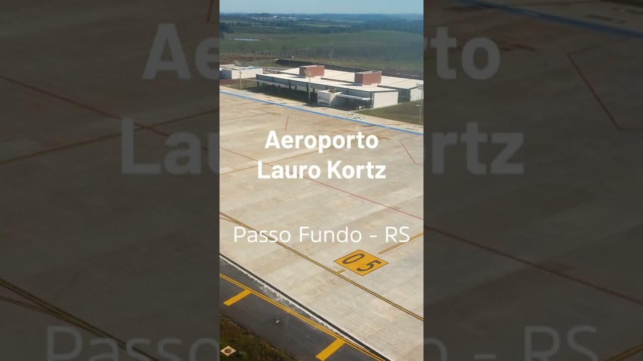 Reel para mostrar a grande obra do Aeroporto de Passo Fundo realizada pela Traçado