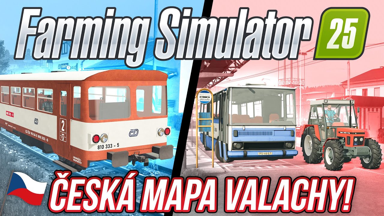 ČESKÁ MAPA VALACHY! 🇨🇿 | Farming Simulator 25