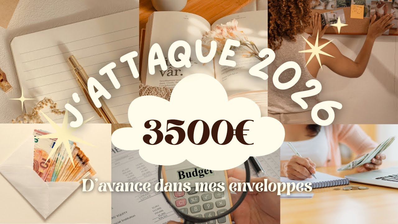 3500€ dans mes enveloppes pour commencer 2026 