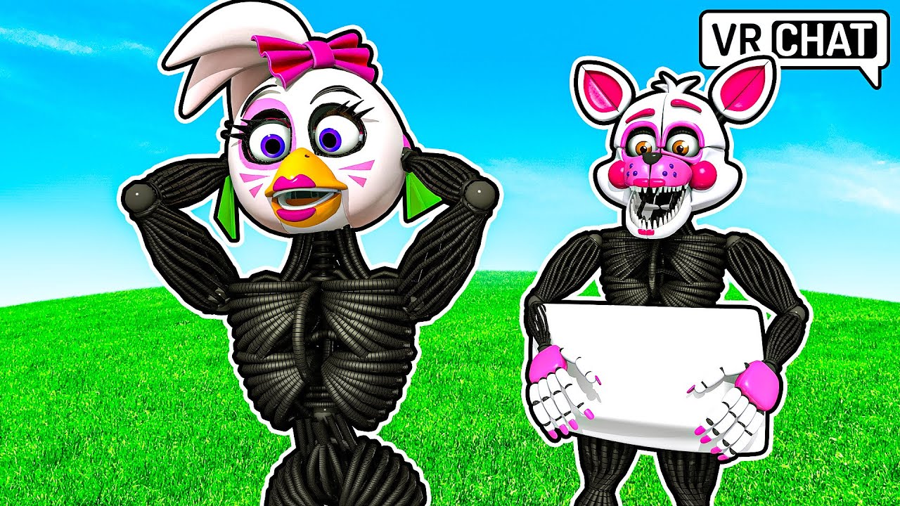 Glamrock Chica LOSES HER SUIT in VRCHAT