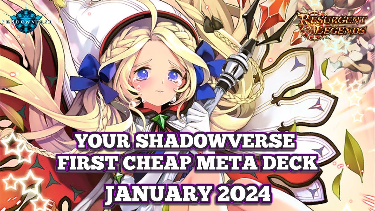 Shadowverse Beginner - How To Make Your Starter Deck RIGHT AWAY - January 2024 - Resurgent Legends