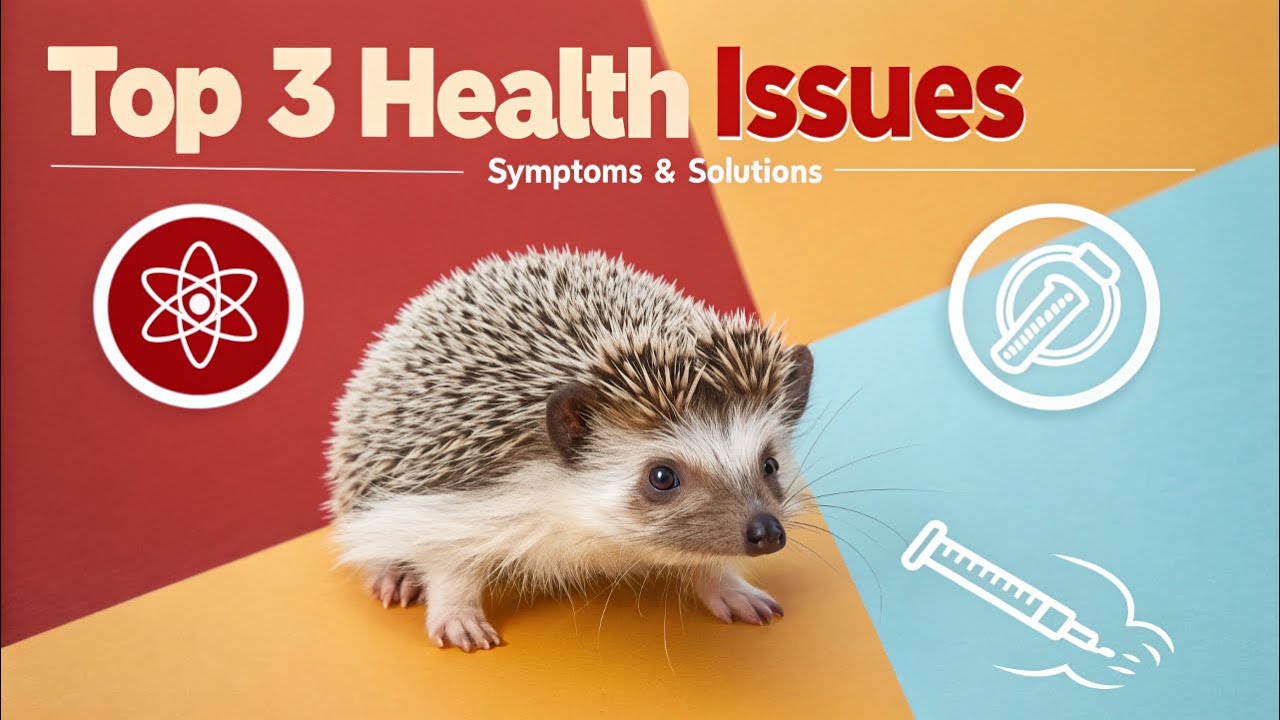 Top 3 African Pygmy Hedgehog Health Issues: Symptoms & Solutions