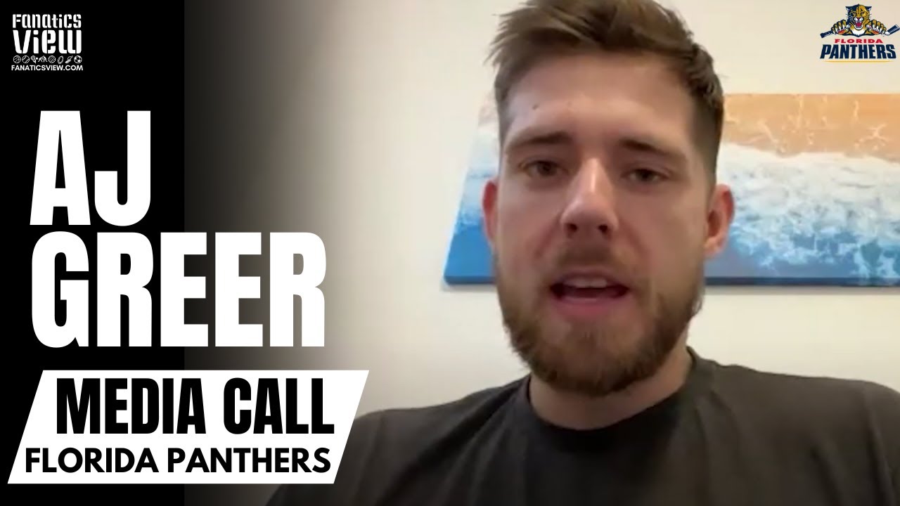 AJ Greer Discusses Signing With Florida Panthers, Impressions of Florida's Cup Win & Leaving Flames