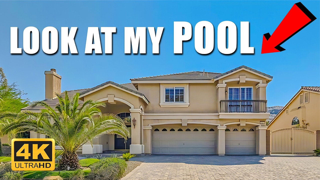 Las Vegas Home for Sale | POOL & Spa, No REAR Neighbors, Basement, RV Parking, Wet Bar, 5 Bedrooms