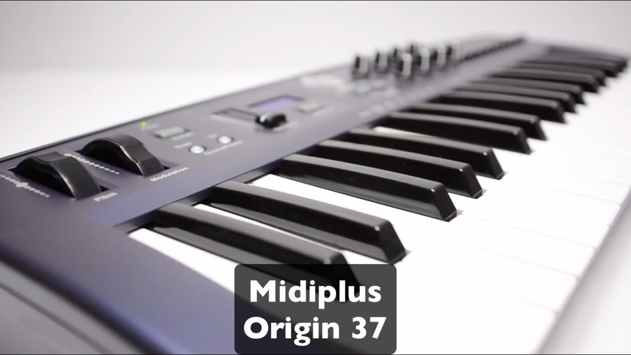 MIDIPLUS- ORIGIN 37- test klawiatury midi/usb
