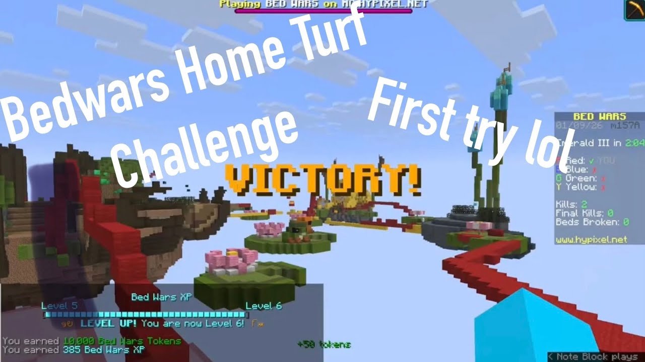 Home Turf Hypixel Bedwars Challenge 